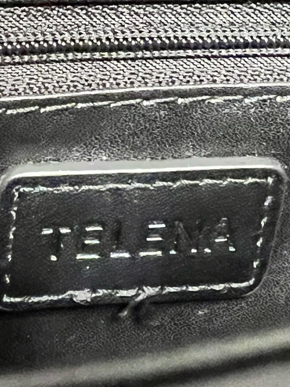 Telena shoulder bag made of straw mat material with black vegan leather trim - Picture 8 of 9